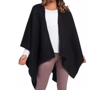 Calia by Carrie black wrap, one size, warm  & cozy